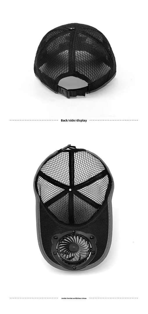 Solar & Rechargeable Premium Cap — image 4 of 4