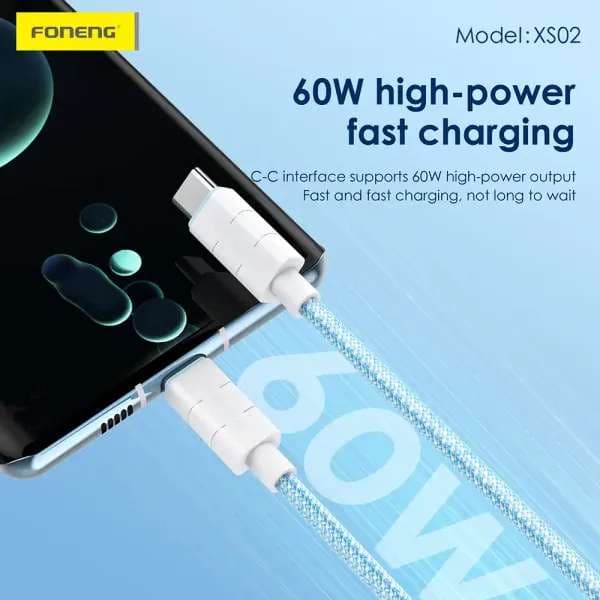 FONENG FAST CHARGING CABLE XSO2 - alternate