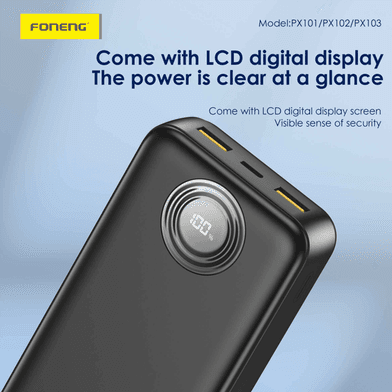 Foneng PX102 22.5W Power Bank - 20000mah - alternate